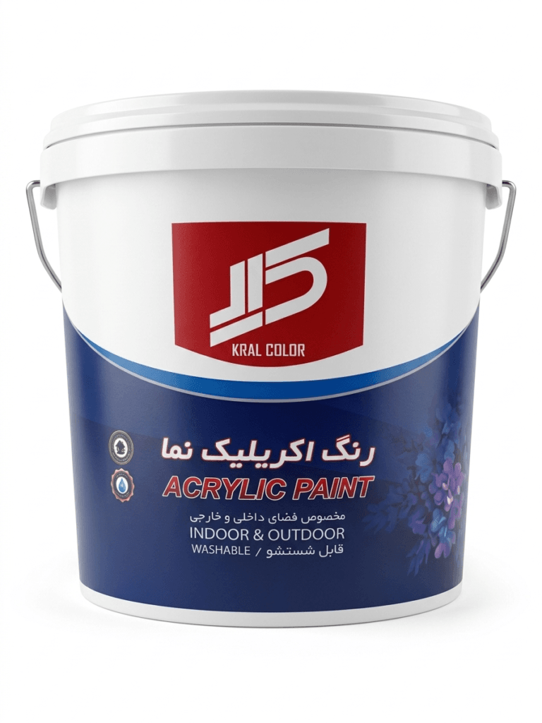 رنگ نما اکرلیک کرال